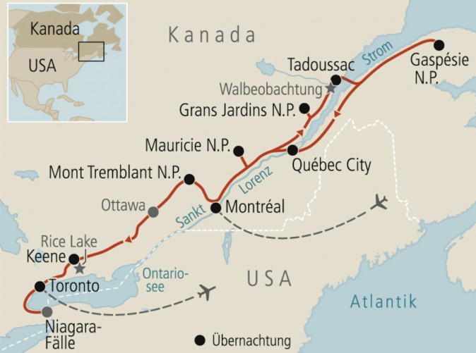 060_Kanada_Naturschoenheiten_Schoene-Aussichten-Touristik_Canada Dream Tours_Karte